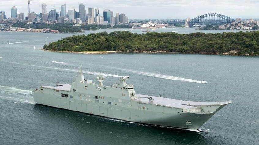 HMAS-Canberra-LHD-Teekay-Australia