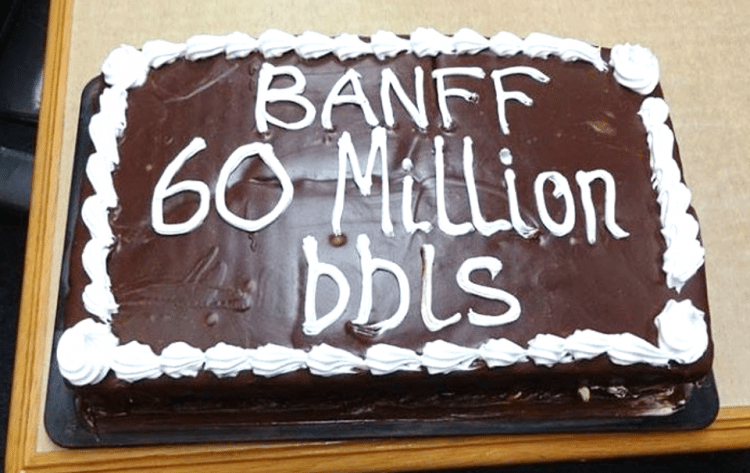banff 60 million bbls
