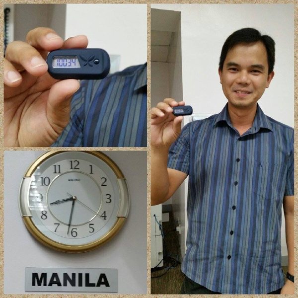Joelito Vinas from Teekay Manila reached his 10K by 8am!