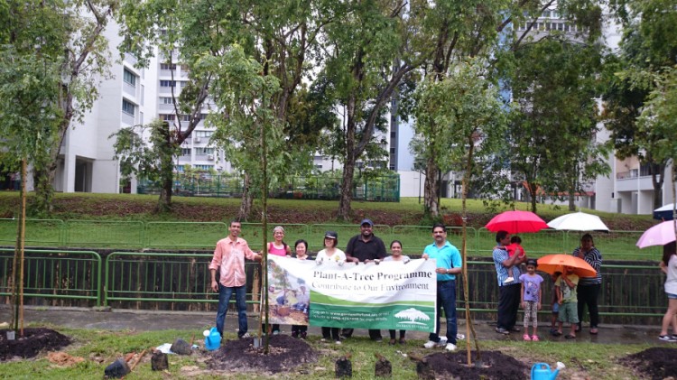 Teekay Singapore Partakes in a Tree Planting Session