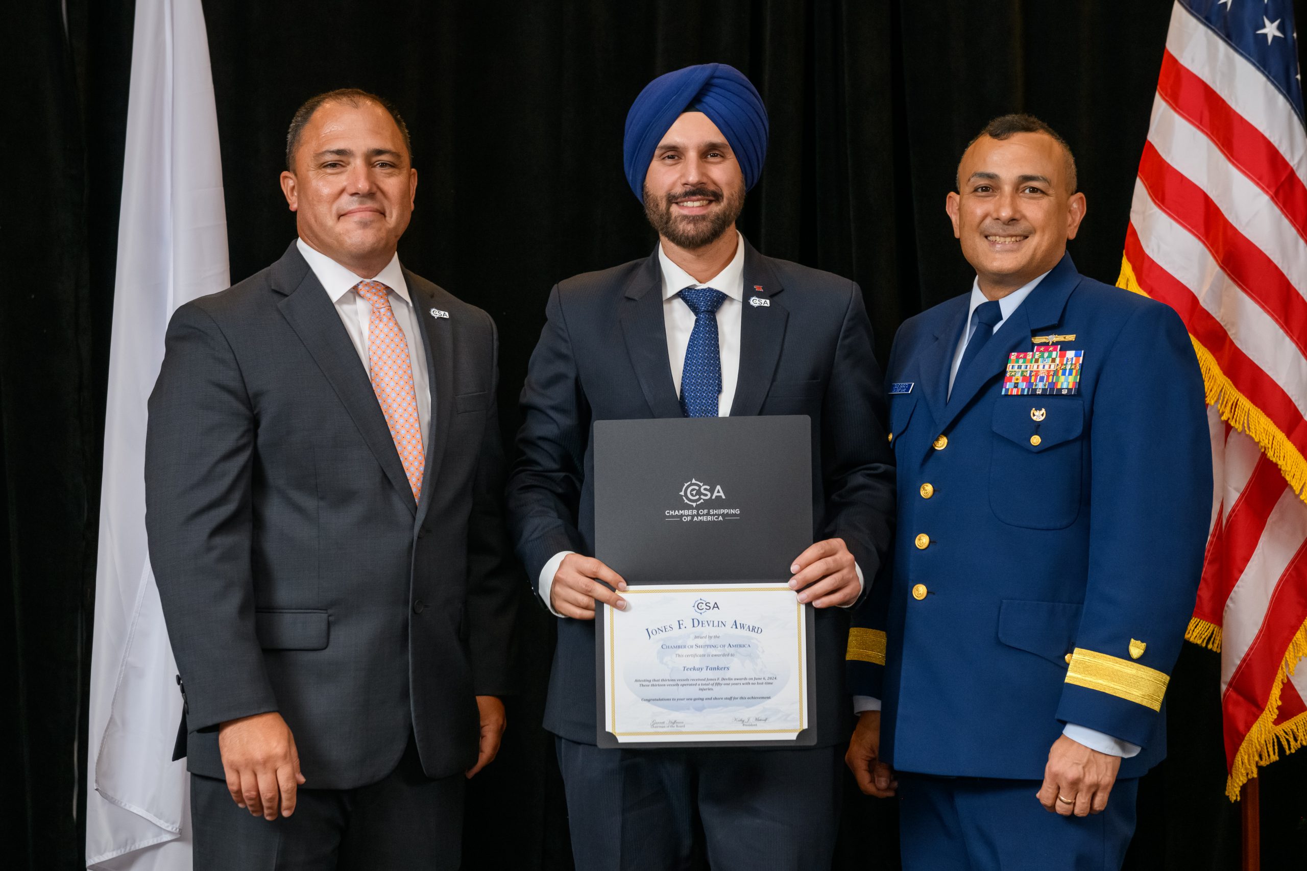 Teekay Receives Top Honors At The Chamber Of Shipping Of America's ...